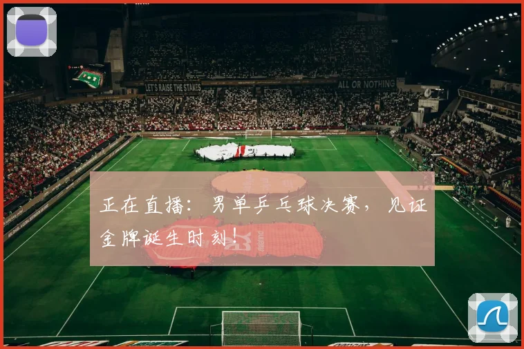 正在直播：男单乒乓球决赛，见证金牌诞生时刻！